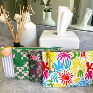 Small Cosmetic Makeup Travel bags - 4 Bags